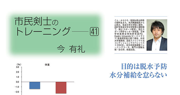 【コラム】市民剣士のトレーニング41 今有礼 -2014年12月号-