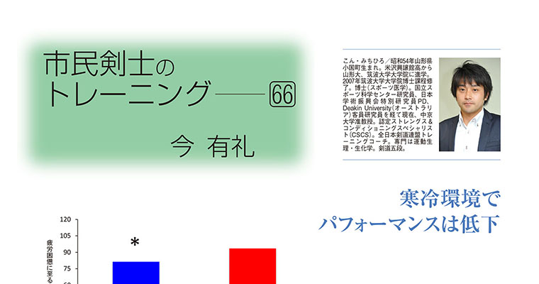 【コラム】市民剣士のトレーニング66 今有礼 -2017年4月号-