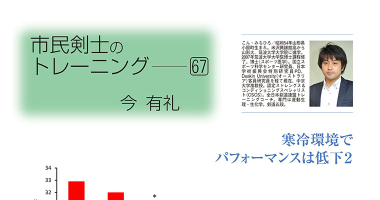 【コラム】市民剣士のトレーニング67 今有礼 -2017年5月号-