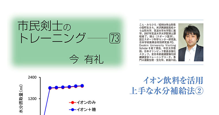 【コラム】市民剣士のトレーニング73 今有礼 -2017年12月号-
